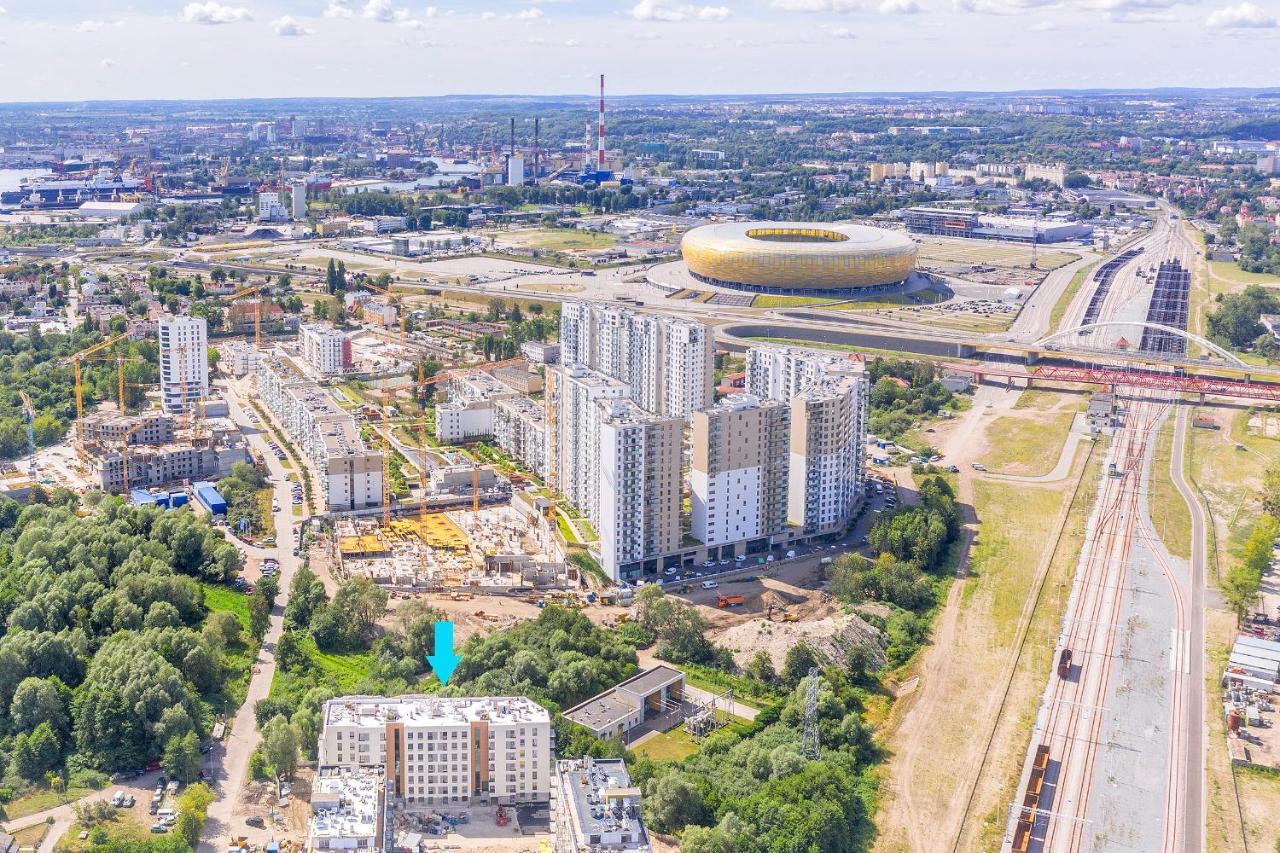 Apartament Nowa Letnica, Osiedle Latarnikow Gdansk Daire Dış mekan fotoğraf
